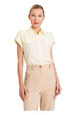 yellow-silk-shirt-set