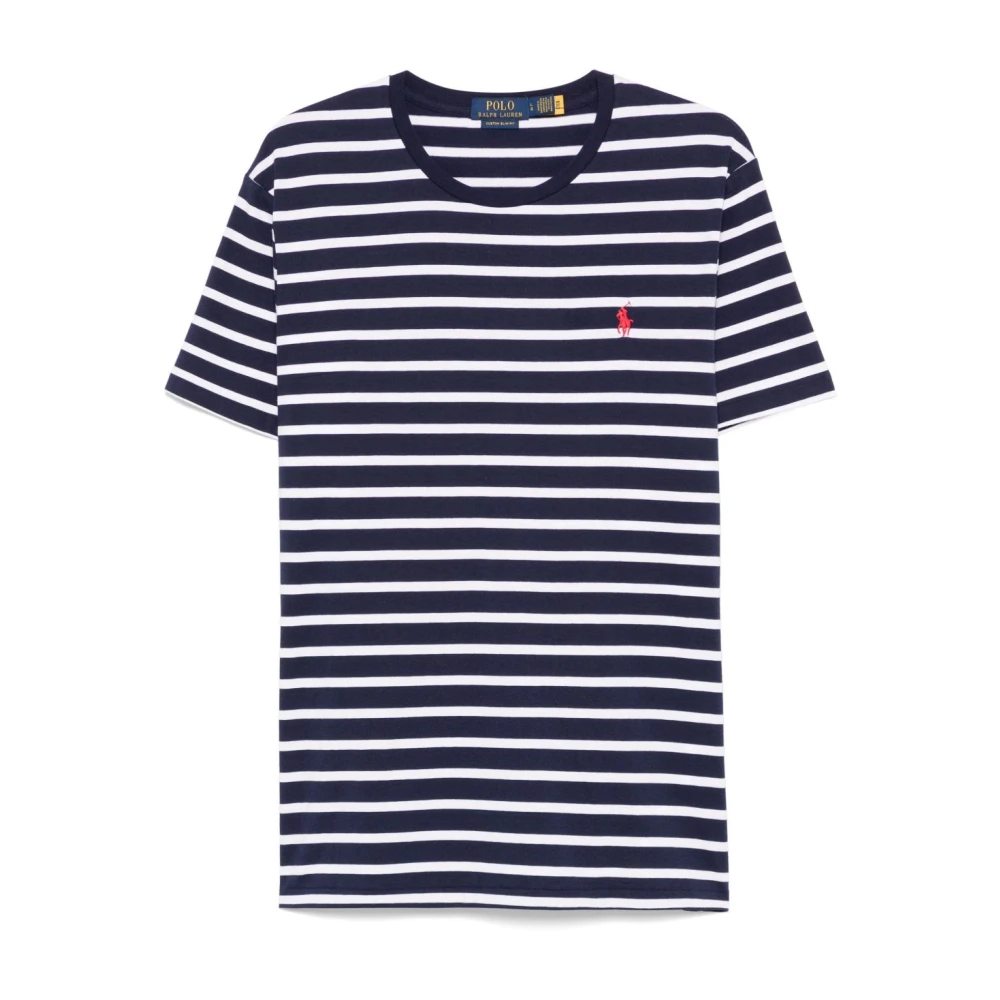Polo Ralph Lauren Blauwe T-shirts en Polos Blue Heren