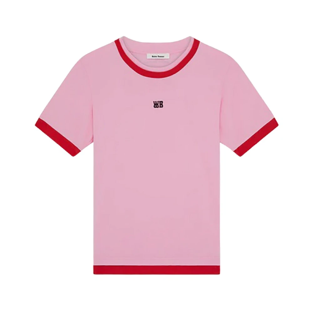 Wales Bonner Horizon T-Shirt Pink Dames