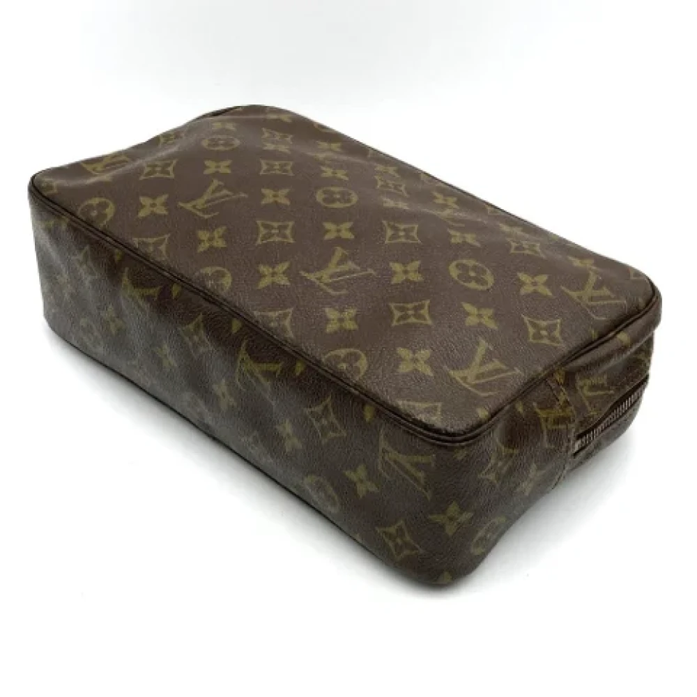 Louis Vuitton Vintage Pre-owned Canvas clutches Brown Dames