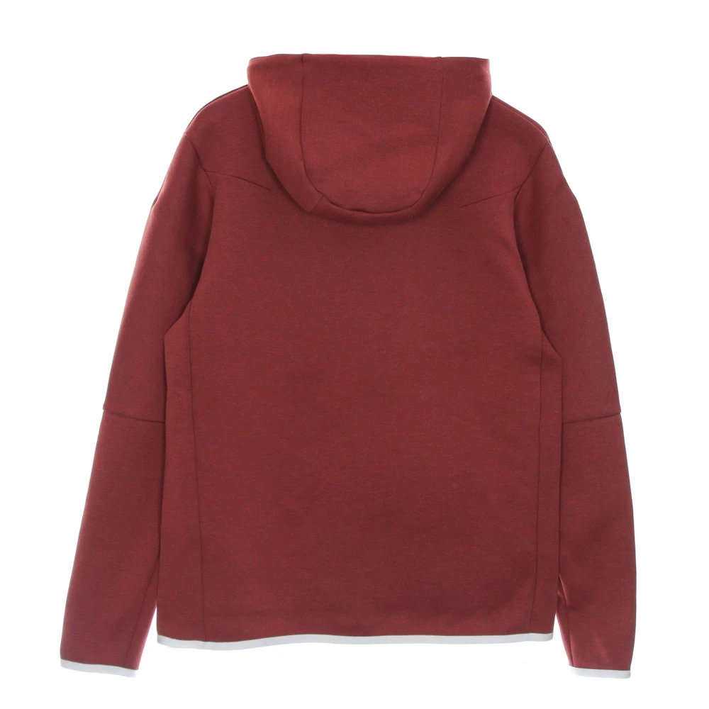 Nike Tech Fleece Hoodie Cedar Zwart Red Heren