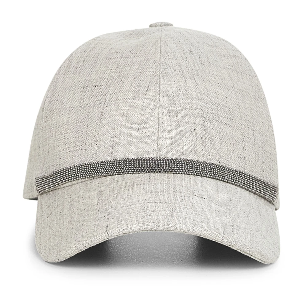 Accessories > Hats > Caps - - Brunello Cucinelli - Modalova