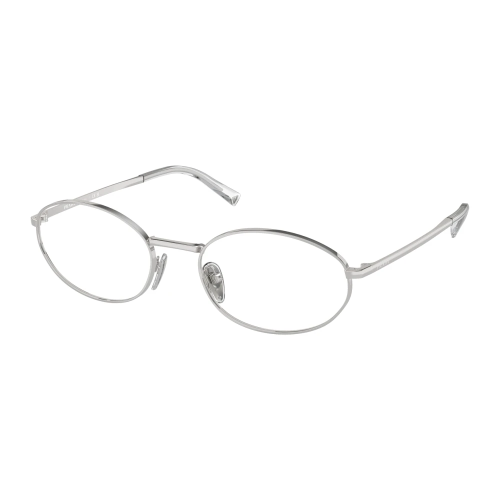 Prada Stijlvolle Bril in Zwart Gray Dames