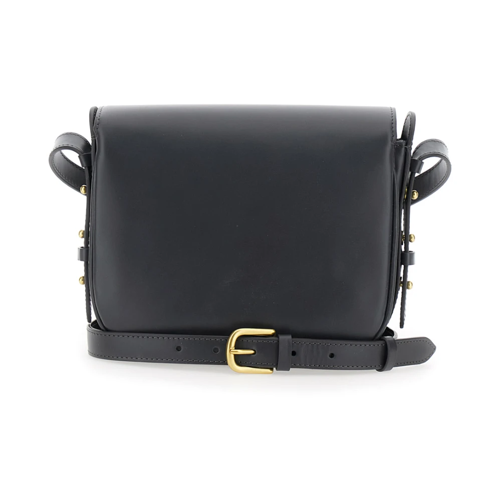 Soeur Bellissima Grijze Crossbody Tas met Plaque Gray Dames
