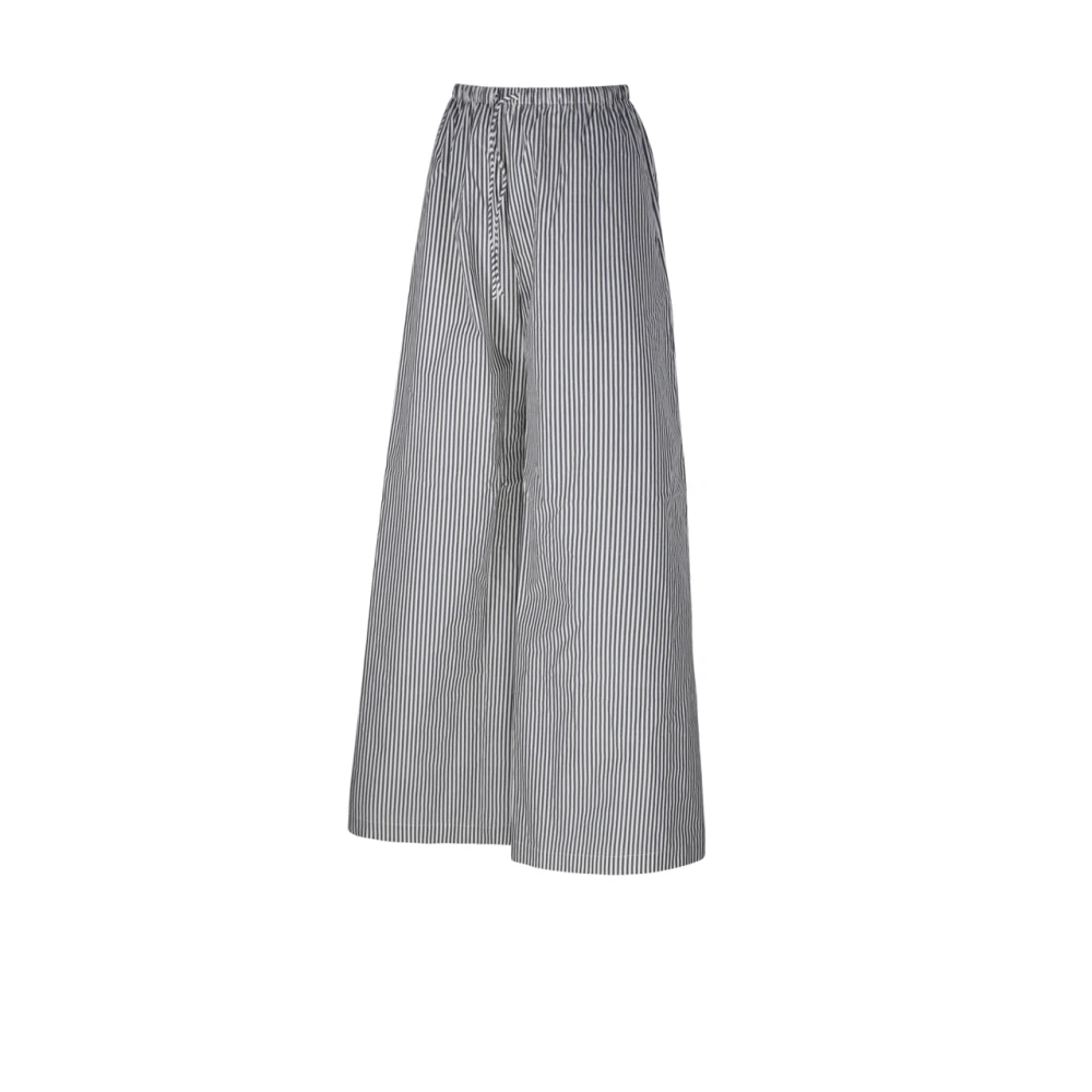 By Malene Birger Navy Stripe Pisca Broek voor Vrouwen By Herenne Birger Blue Dames