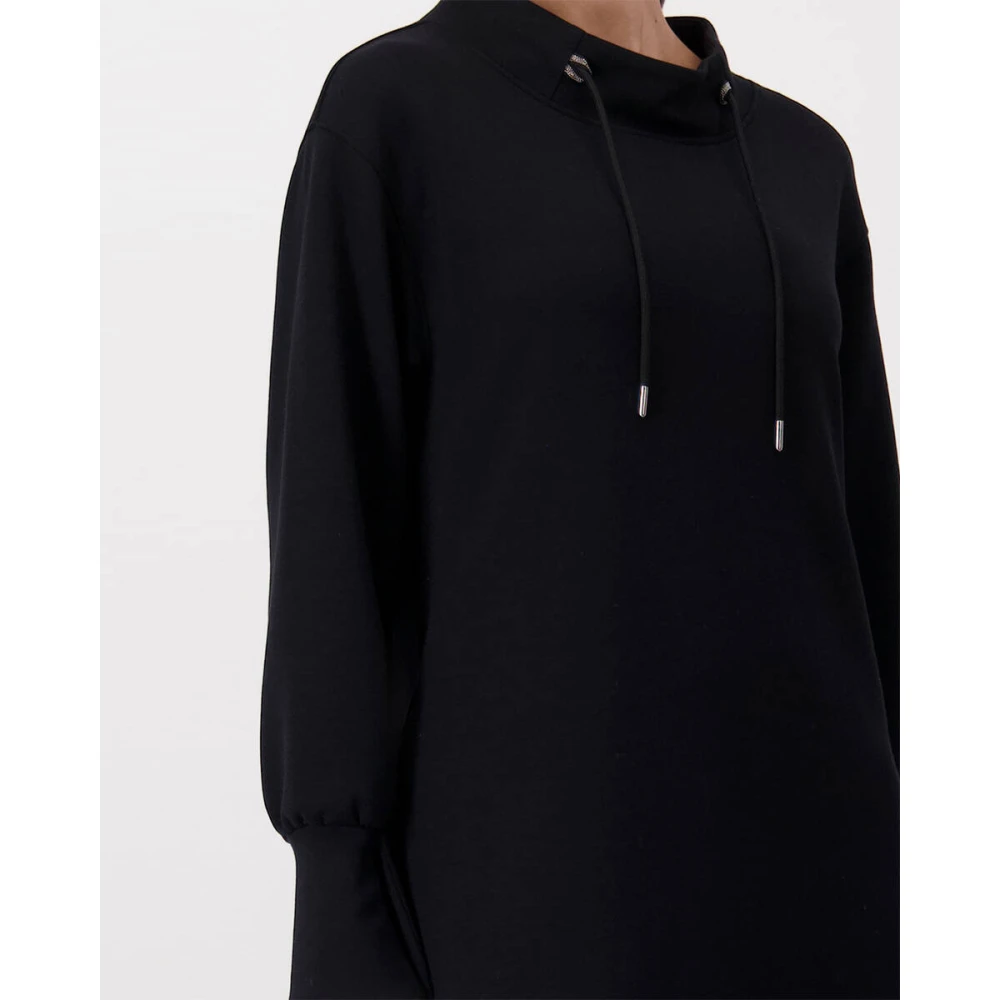 monari Pullover Jurk 808158 Black Dames