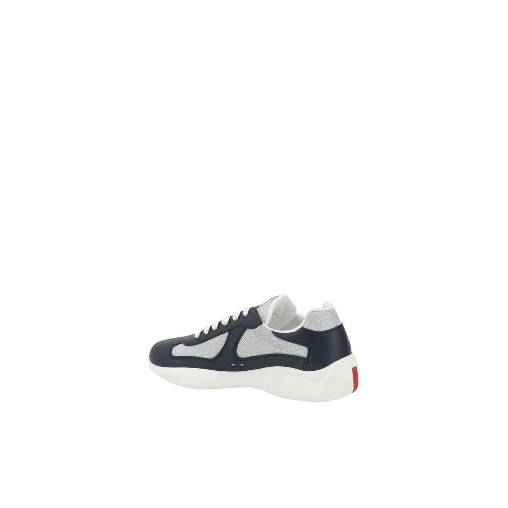 Prada Cup Sneaker Blue Heren