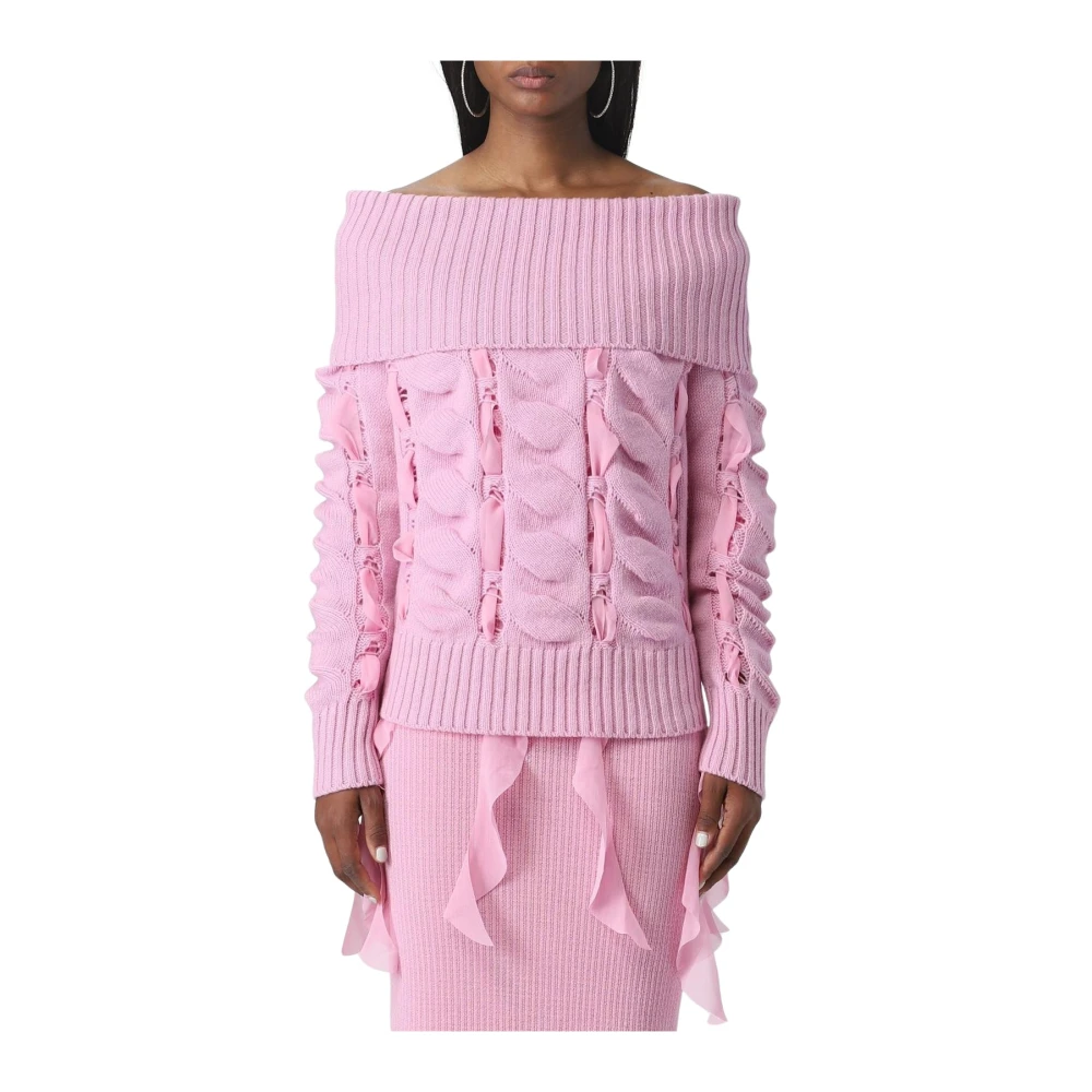 Knitwear > Round-neck Knitwear - - Blumarine - Modalova