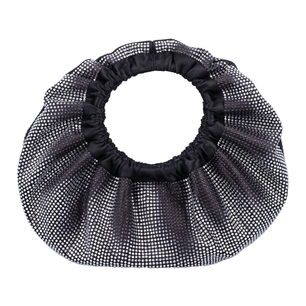 alexander wang Zwarte Crescent Mini Handtas Black Dames
