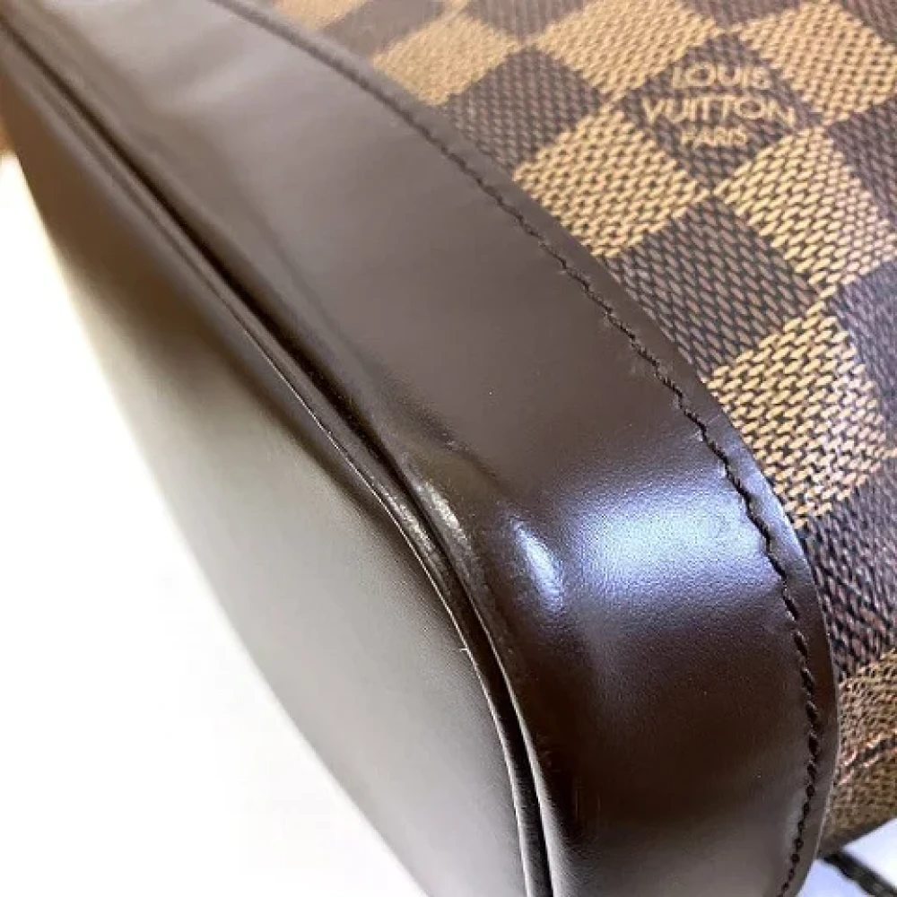 Louis Vuitton Vintage Pre-owned Canvas backpacks Brown Dames