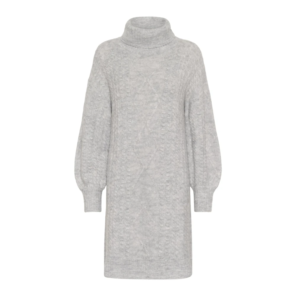 Cream , Damen, Kleider, Grau, L