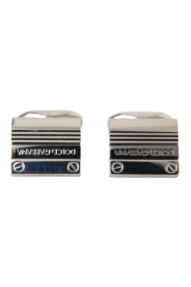 silver-logo-manschettknappar-italienskt-tillverkade