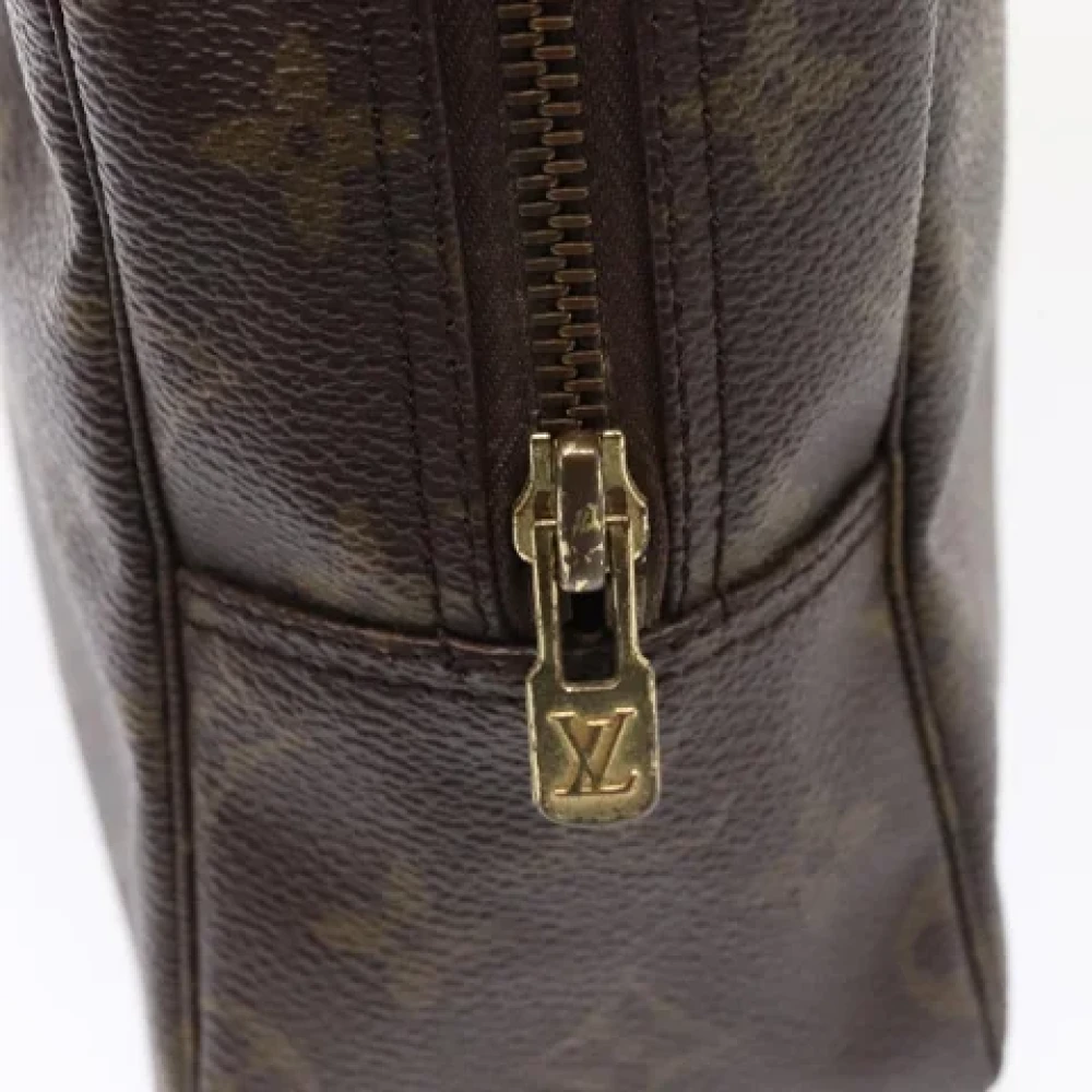 Louis Vuitton Vintage Pre-owned Canvas clutches Brown Dames