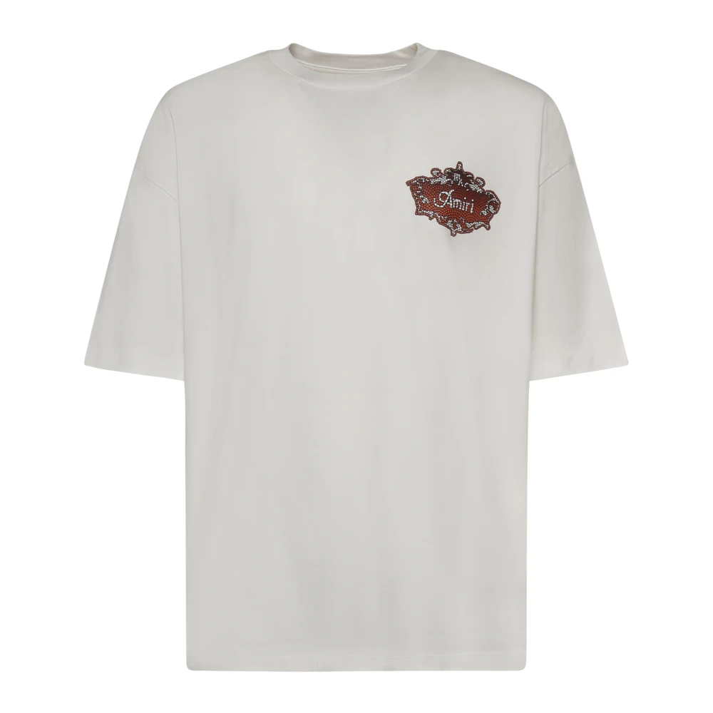Amiri Men's White T-Shirts, Xl, T-Shirts