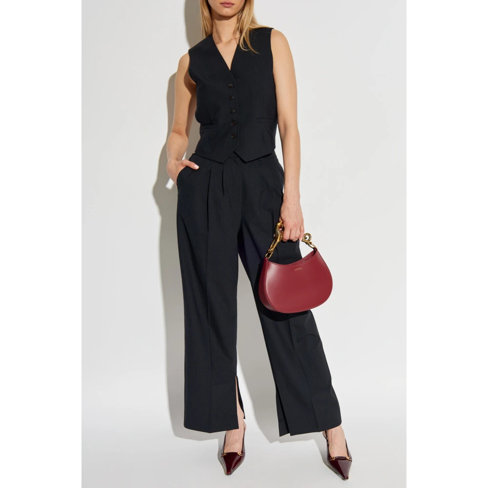 Birgitte Herskind Geplooide broek 'Rupert' Blue Dames