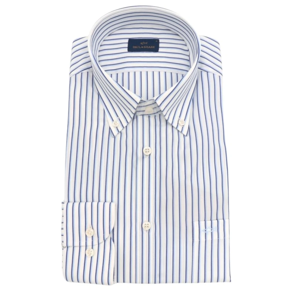 Paul & Shark Blue Formal Shirt - Male - Formal Shirts - 3XL - Shirts