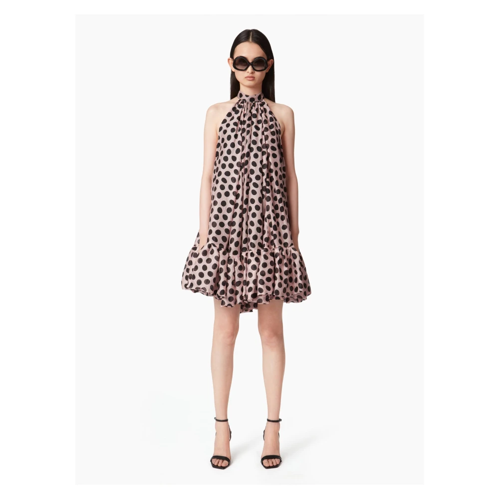 Nina Ricci Halterneck Mini Dress With Multicolor Dames