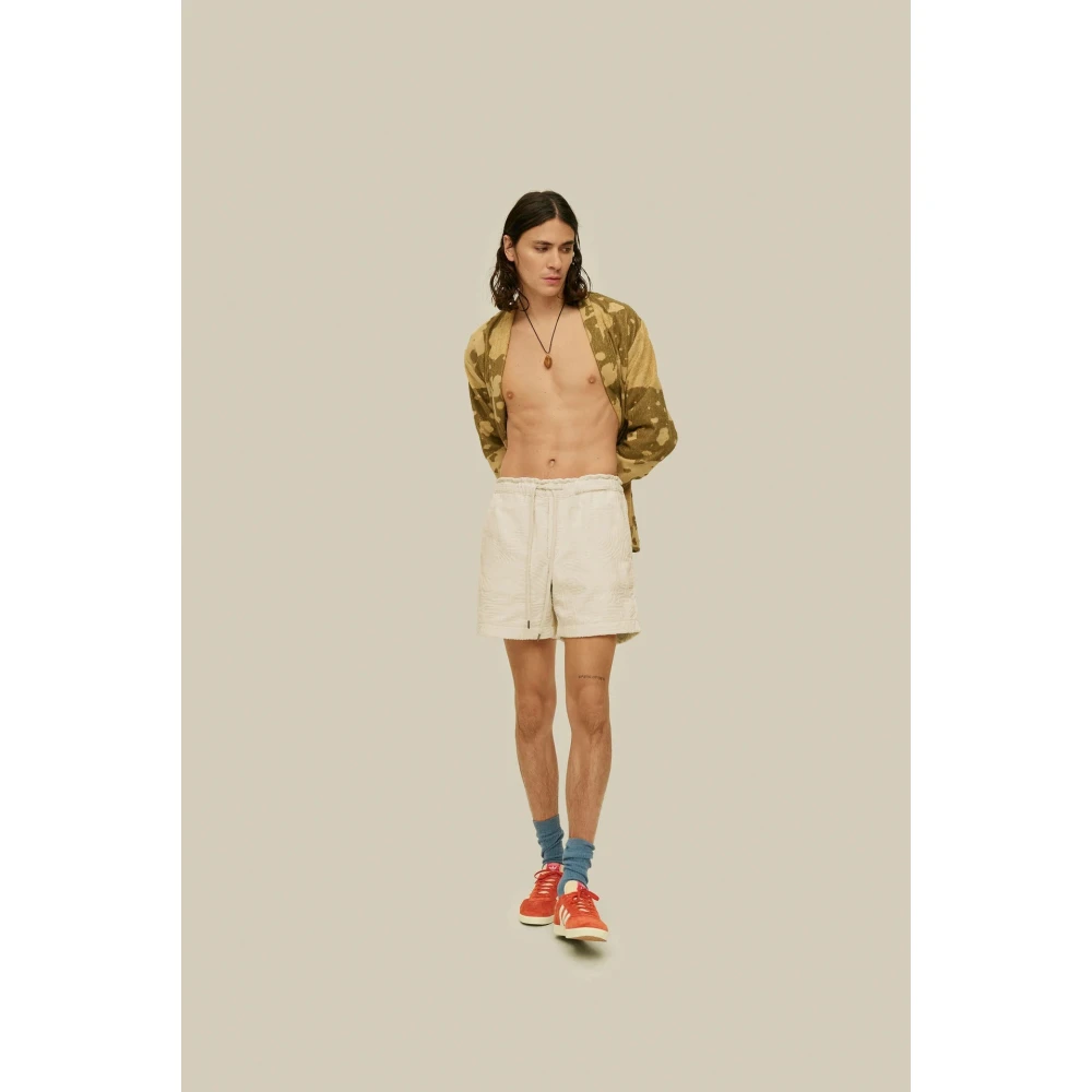 OAS Labyrint Terry Shorts Beige Heren