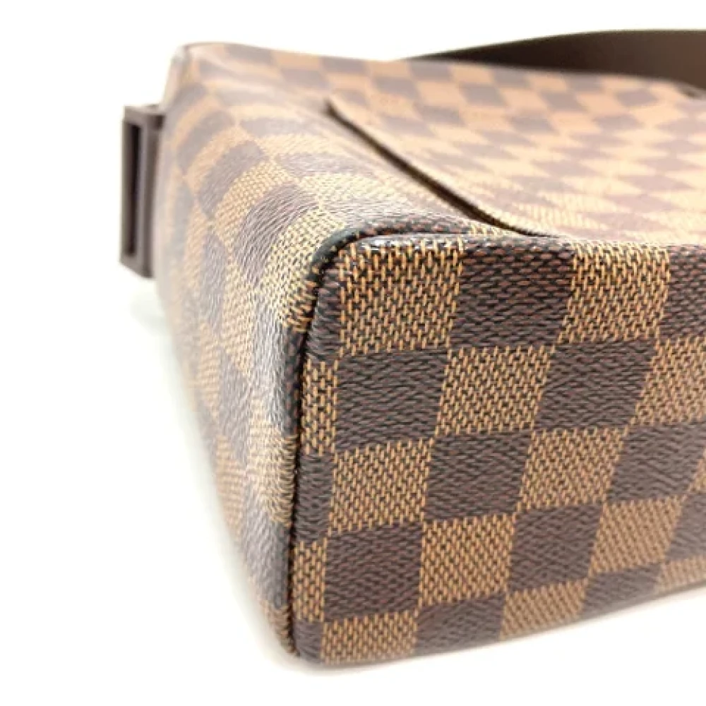 Louis Vuitton Vintage Pre-owned Cotton louis-vuitton-bags Brown Dames