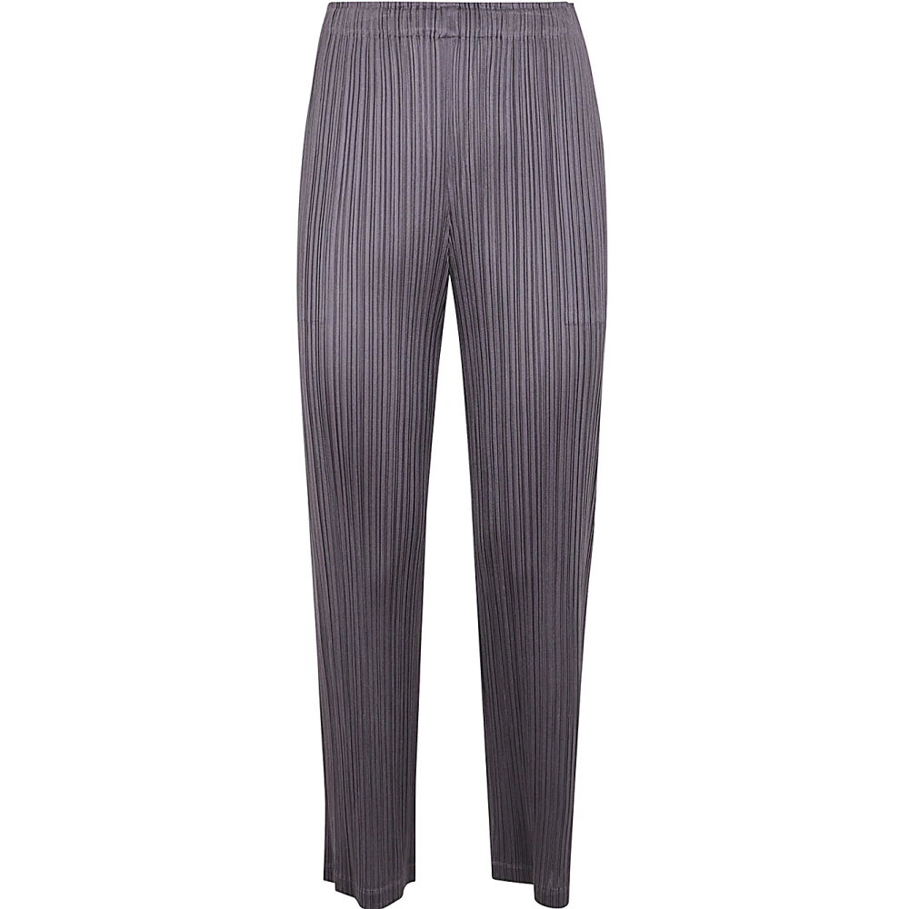 Issey Miyake September Broek in Maandelijkse Kleuren Purple Dames