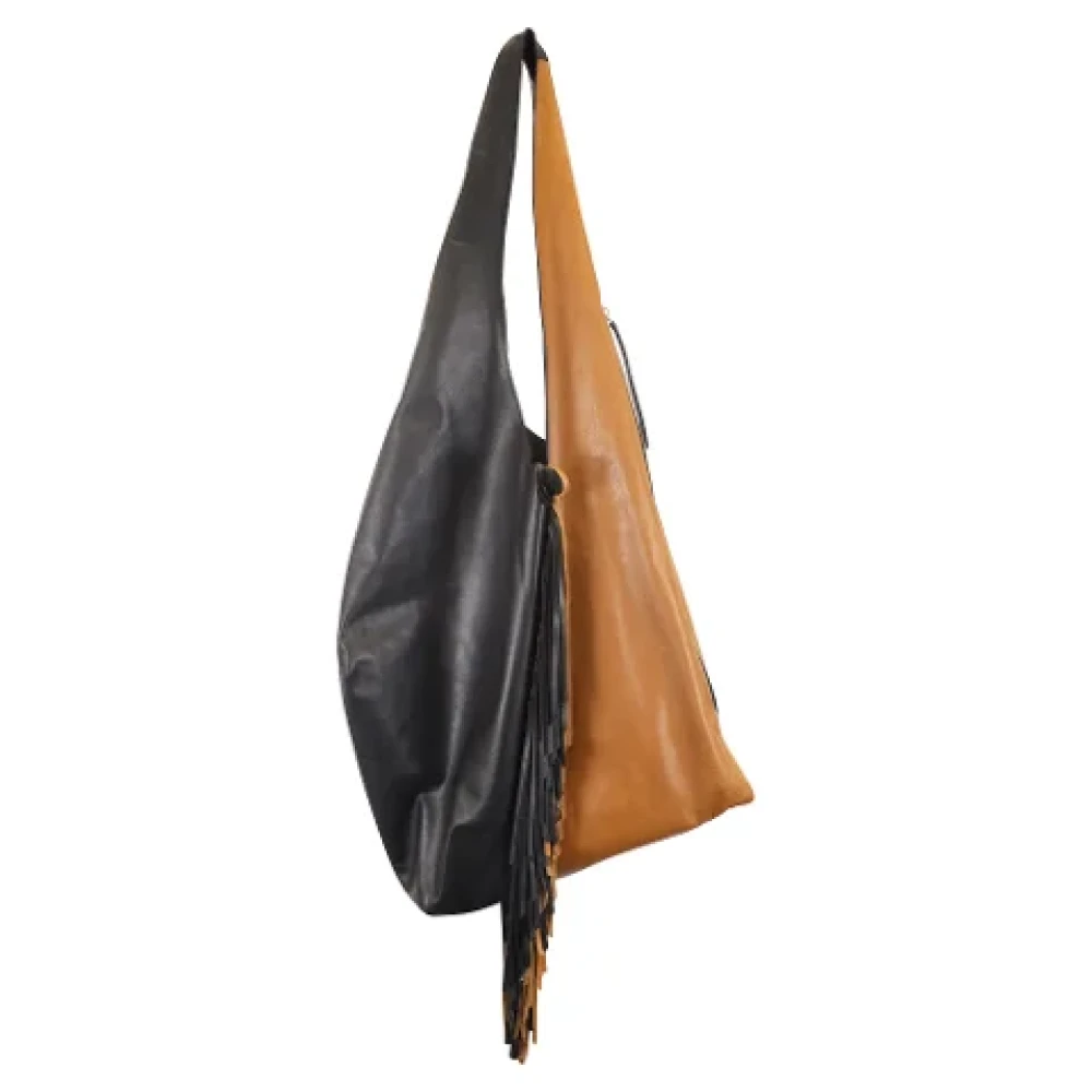 Isabel Marant Pre-owned Leather shoulder-bags Brown Dames