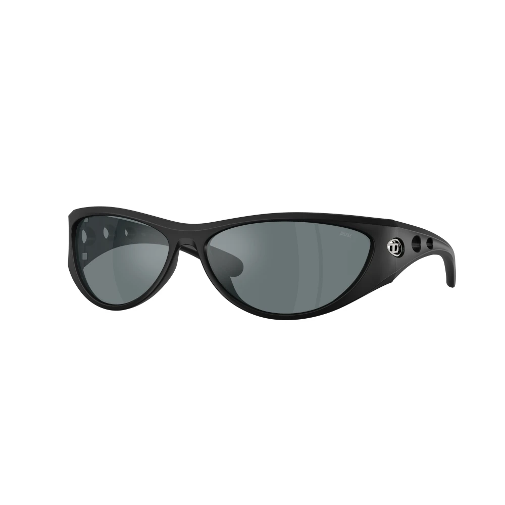 Diesel Unisex Black Stylish Sunglasses - Sunglasses - 53 Mm - Accessories