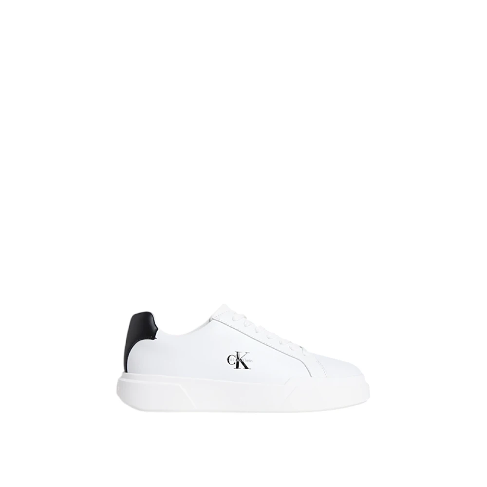 Calvin Klein Men's White Trainers - Sneakers - 6 Uk - Shoes
