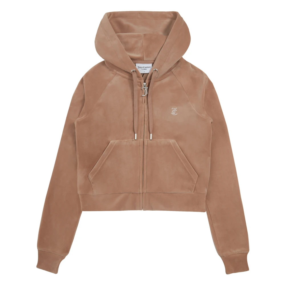 Juicy Couture Stijlvolle Madison Hoodies voor vrouwen Brown Dames