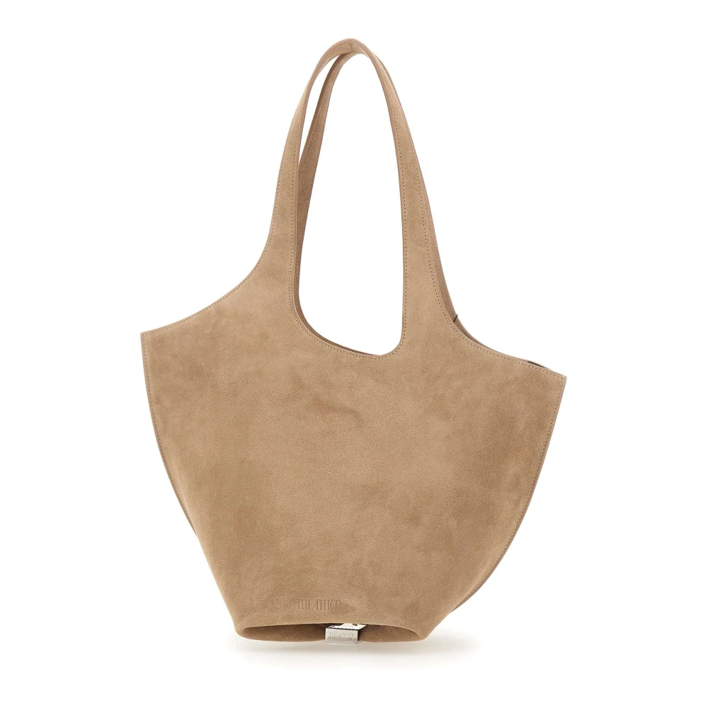 The Attico Women's Brown La Scoop Medium Shoulder Bag
