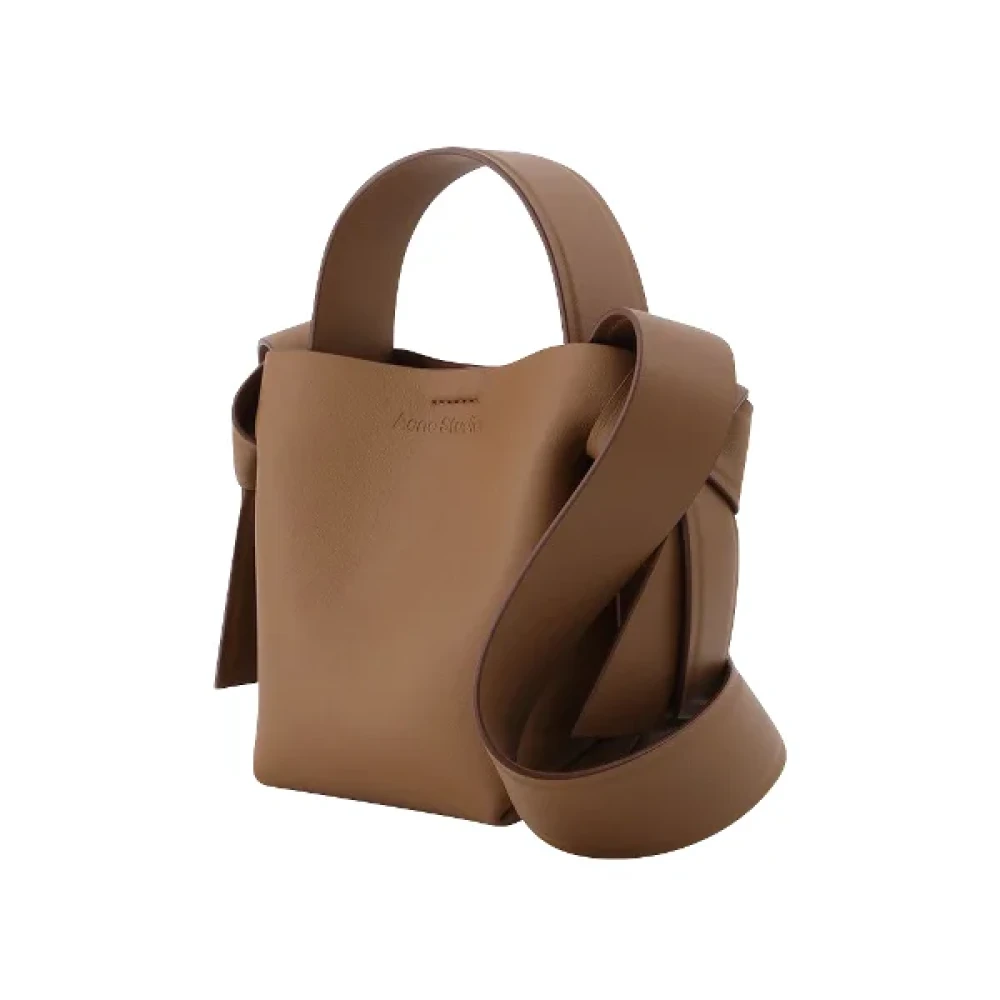 Acne Studios Leren Handtas Brown Dames