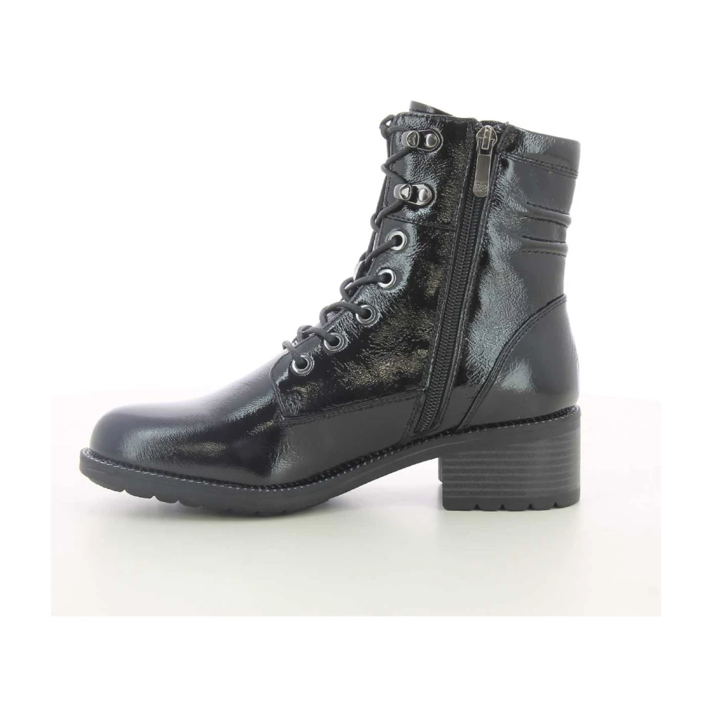 Regarde le Ciel Damesschoenen Zwart Black Dames