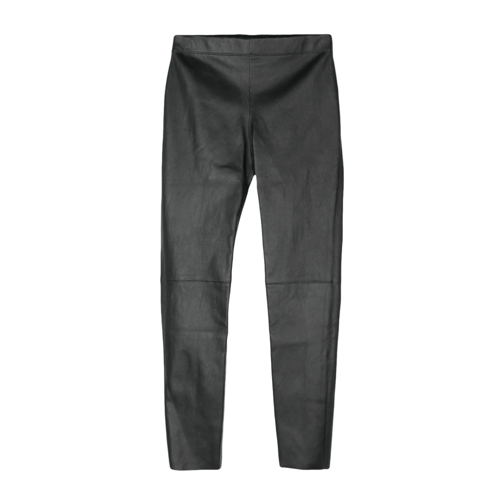 Joseph , Leather Trousers, Female, Black, L, Leather Stretch Leggings