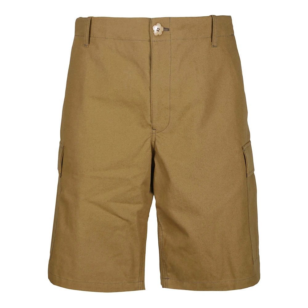 Kenzo Cargo Workwear Shorts in Tabac Beige Heren