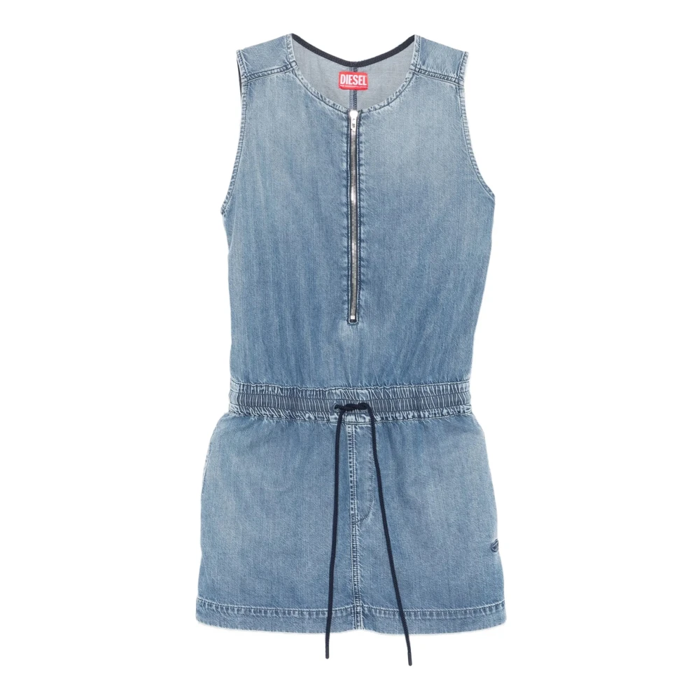 Diesel Donna Blu - De-Slam-S Abito - Dresses - S