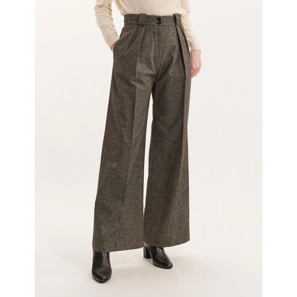 Ines De La Fressange Paris Marlène Broek Grijs Gray Dames