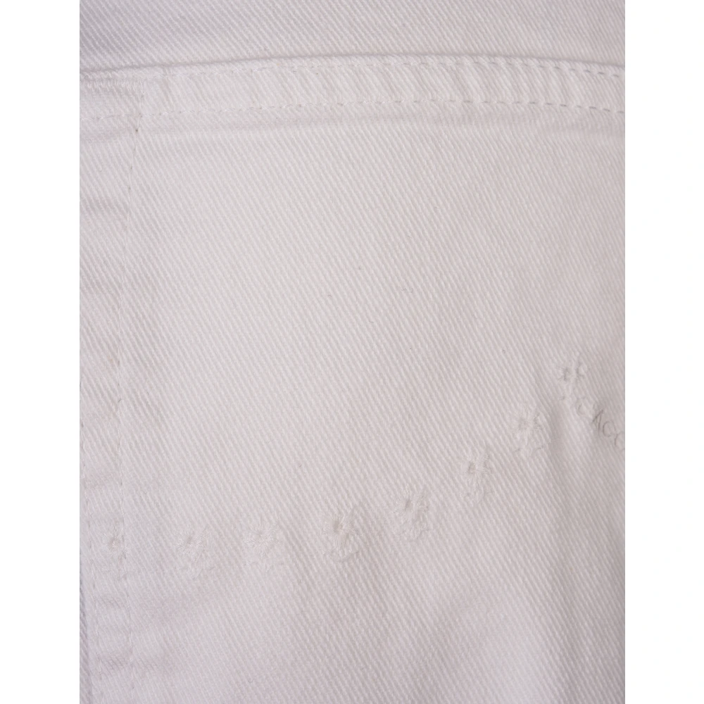 Jacob Cohën Witte Stretch Katoen Denim Jeans White Dames