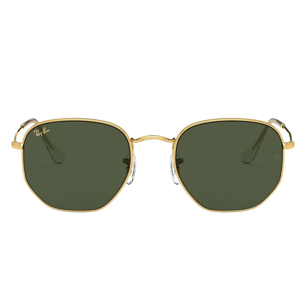 Ray-Ban Unisex Yellow Hexagonal Sunglasses Rb3548