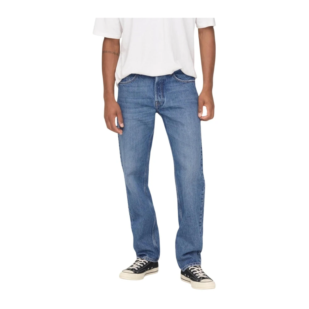 Upim Uomo Blu Denim Jeans Relaxed Fit In Denim Taglia: 28 - Immagine 3