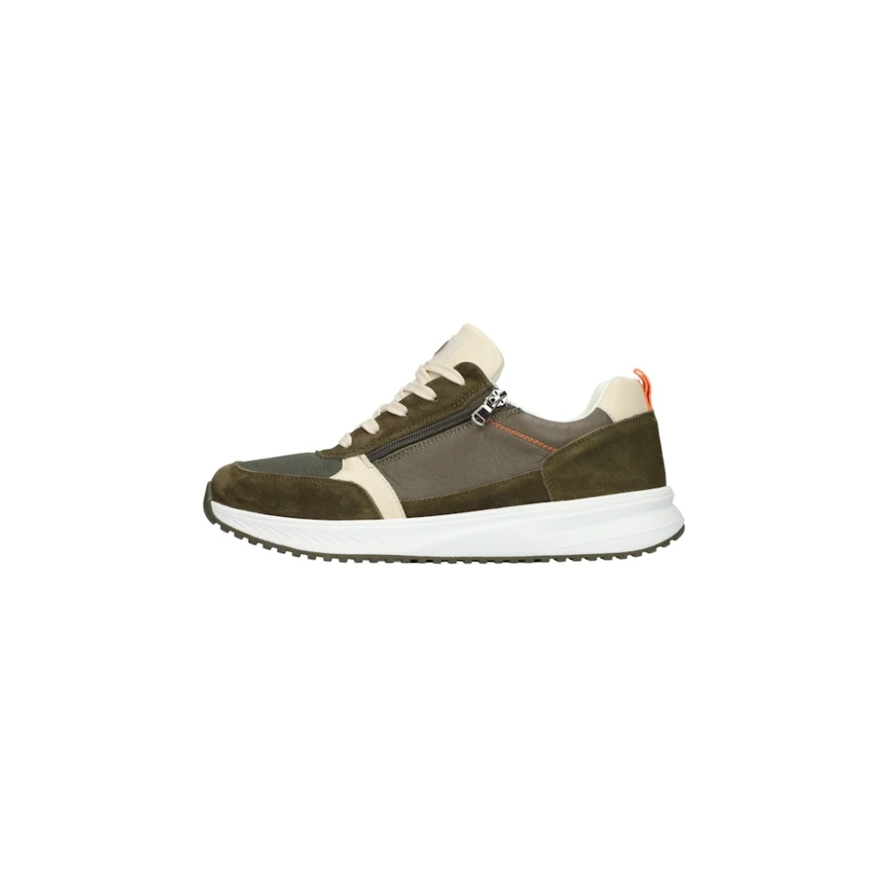 Waldläufer Freizeit-Schnürschuh Heren Schoenen Groen