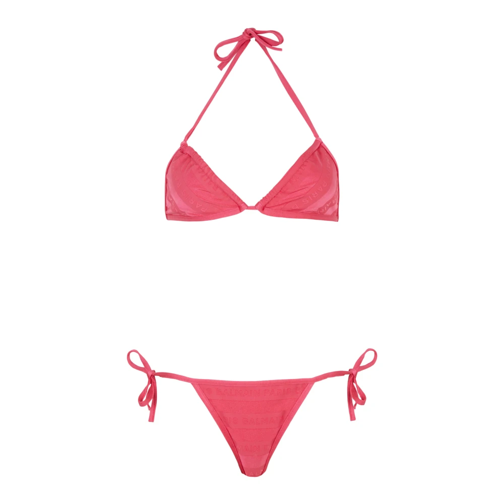 Balmain driehoek bikini Pink Dames