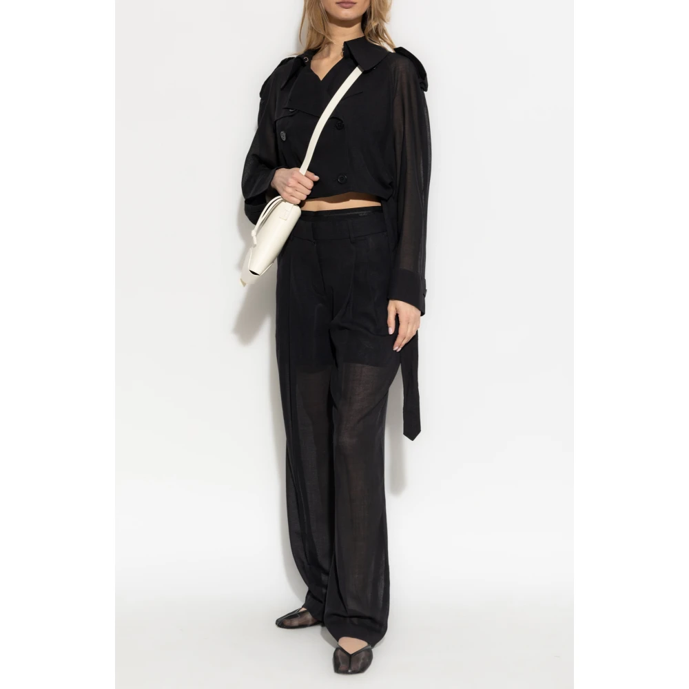 Helmut Lang Lichte jas Black Dames