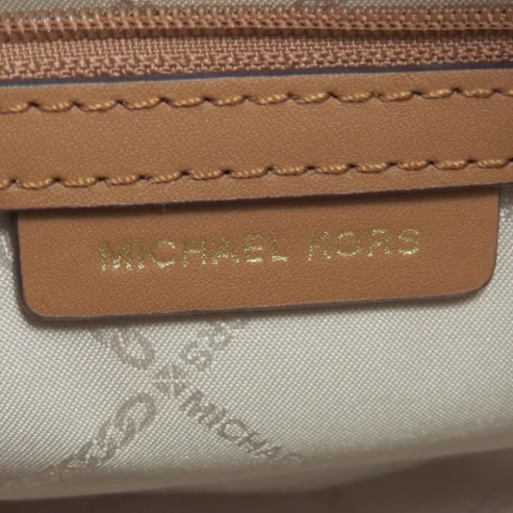 Michael Kors Pre-owned Plastic shoulder-bags Brown Dames