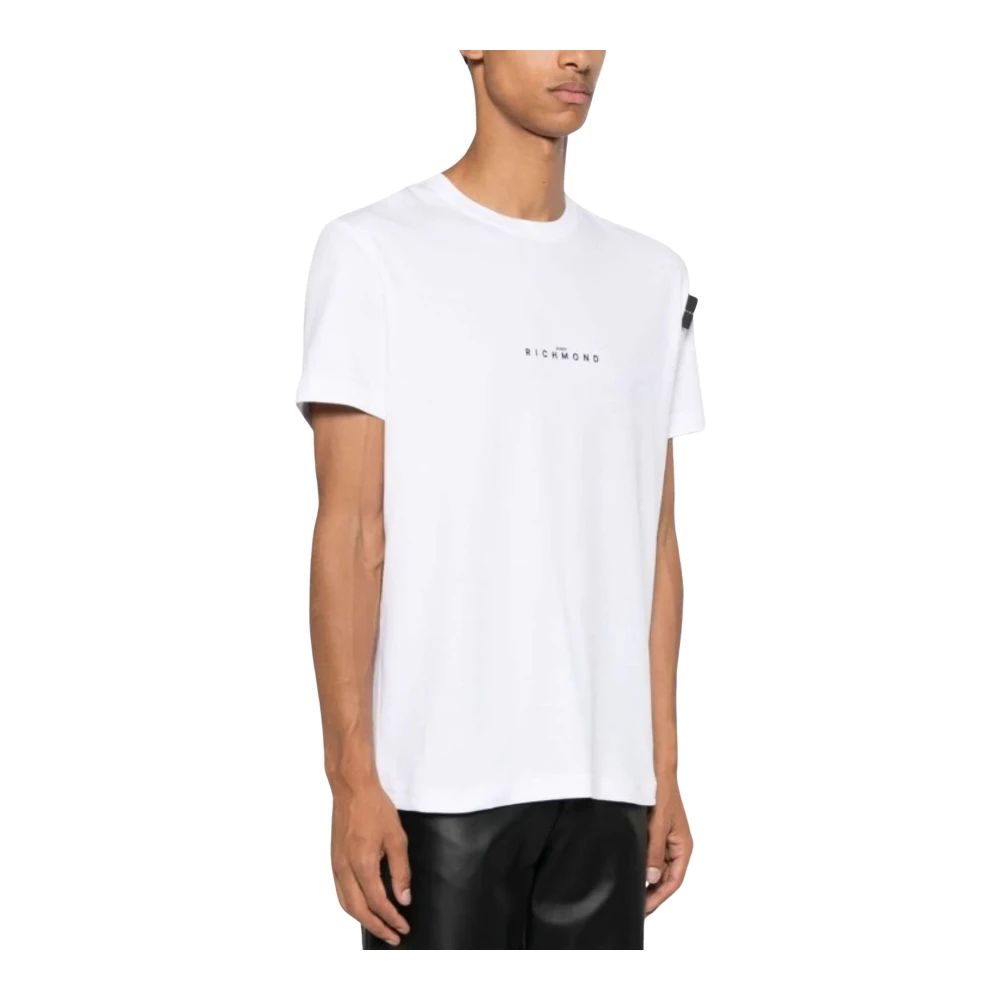 John Richmond Heren Regular T-Shirt White Heren