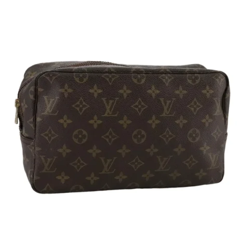Louis Vuitton Vintage Pre-owned Canvas clutches Brown Dames