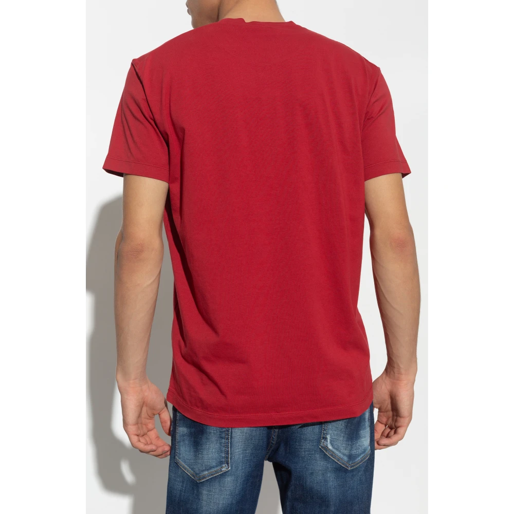 Dsquared2 Hoodie Red Heren