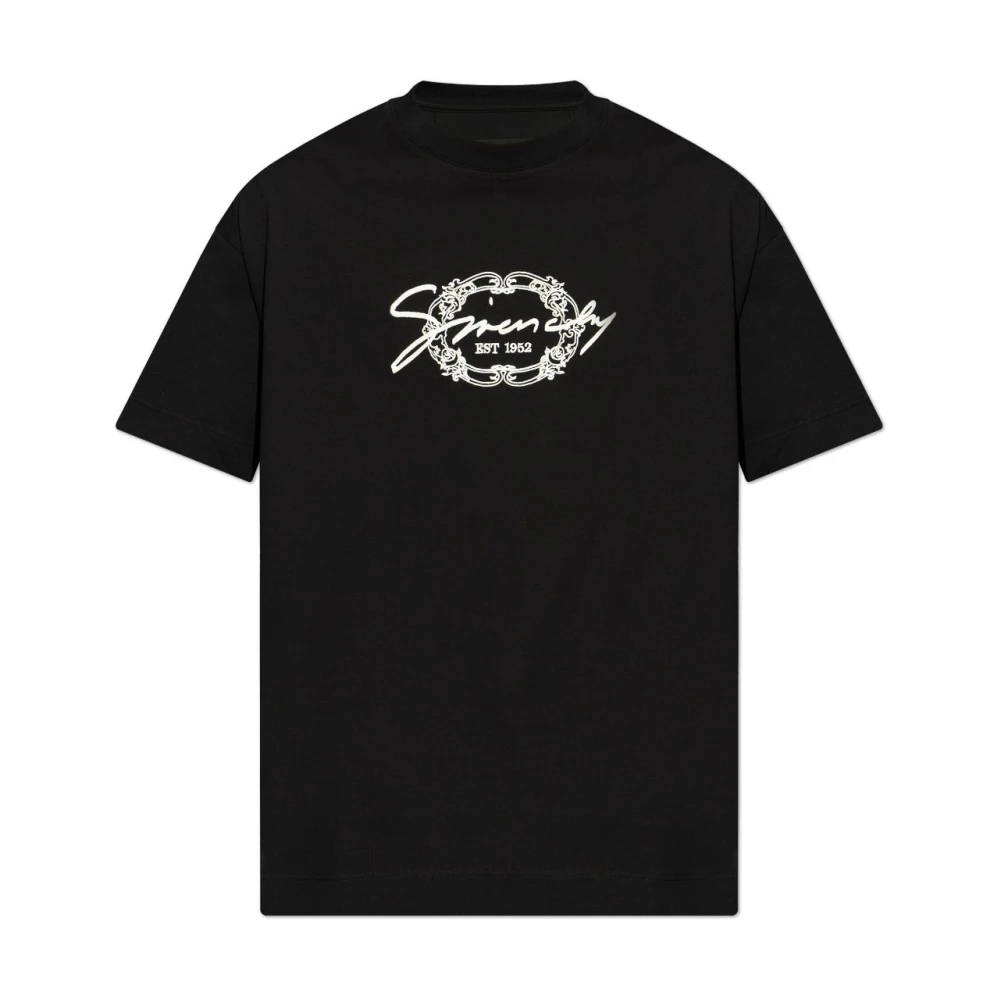 Givenchy Zwarte T-shirts en Polos Black Heren