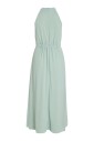 turquoise-mouwloze-jurk-met-ritssluiting