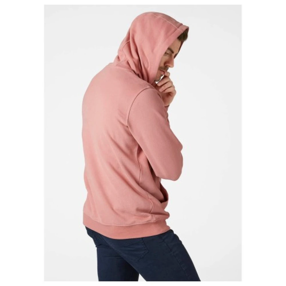 Helly Hansen Heren Katoenen Sweatshirt Pink Heren