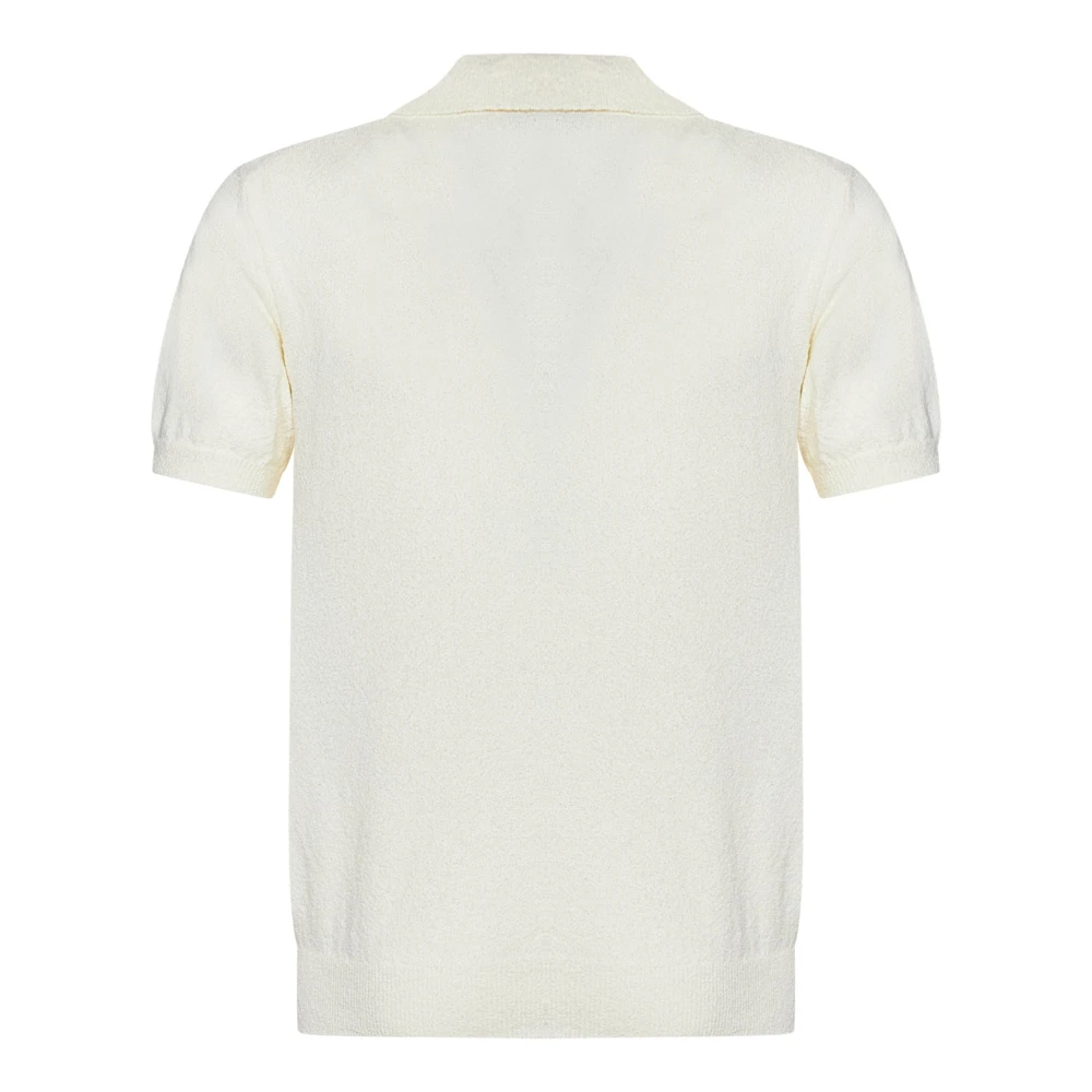 Drumohr Witte T-shirts & Polos Ss23 White Heren