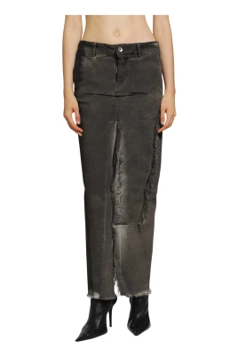 Tower Denim Sliced Skirt